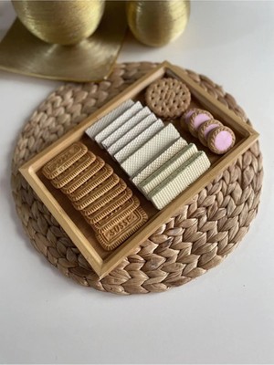 Bambu Çok Amaçlı Düzenleyici Sunum Tepsisi (33 cm x 22 Cm) ROYALEKS-81287