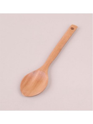 Balsa BLS-029A Ahşap Yemek Servis Kaşığı 28 cm