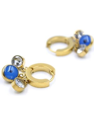 Nazar Küpe - Altın