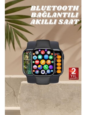 Akıllı Saat Nabız Ölçebilen Adımsayar Kalori Hesaplama Tema Değiştirme Gps Uyumlu