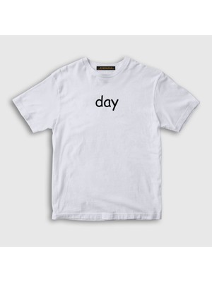 Presmono Unisex Çocuk Beyaz Day Valentine's Day Sevgililer Günü T-Shirt