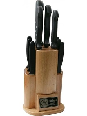 Sürbısa 61504 - Sürmene Mutfak Bıçağı Seti - 10 Lu Set