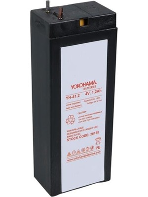 ALK Yokohama Yh-41.2 4 Volt - 1.2 Amper (35X22X91 Mm)