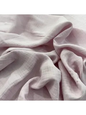CATEKSSS Çift Kat Müslin Kumaş – Toz Pembe