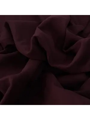 CATEKSSS Çift Kat Müslin Kumaş – Bordo