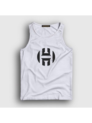 Presmono Unisex Beyaz Logo James Harden Basketbol Atlet