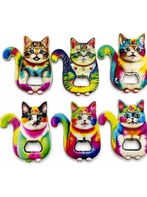 Ett Kedi Tasarımı Istanbul Temalı Buzdolapı Süsü Magnet
