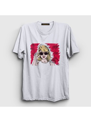 Presmono Unisex Beyaz 1989 Taylor Swift T-Shirt