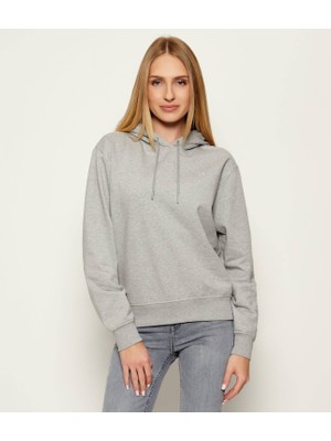 Calvin Klein Ls Monogram Terry Po Hood Sweatshirt