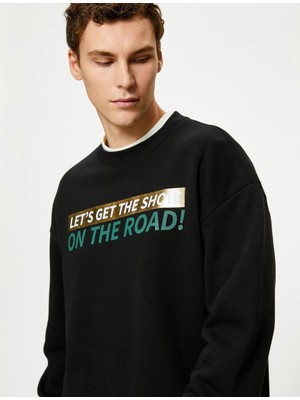 Koton  Erkek Sweat Siyah