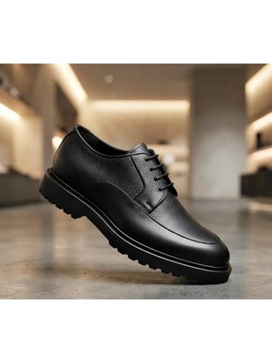 Klasik Erkek Ayakkabı Leosteps Black Clay