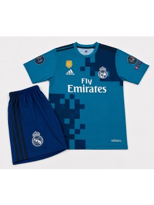 Candy Cup Turkuaz Ronaldo Yeni 2026/2027 Yeni Sezon 7 Numara Yeni Çocuk Forması 2'li Set (Yeni)