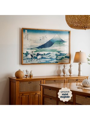 Persona Istanbul Katsushika Hokusai "sagami'de Umezawa" - Sanat Posteri (Çerçevesiz)
