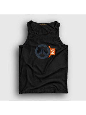 Presmono Unisex Siyah Logo V2 Oyun Overwatch Atlet
