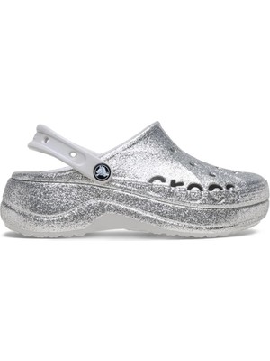 Crocs Baya Platform Glıtter Kadın Terlik 208459-040