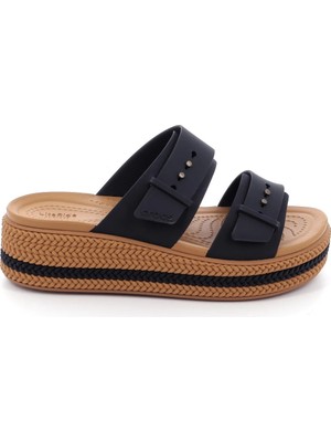 Crocs Brooklyn Woven Buckle Erkek Terlik 209978-001