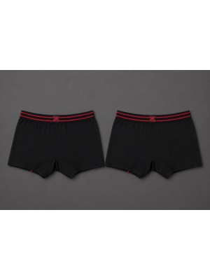 Tutku Çocuk Erkek Elastan Boxer 2 Li Set