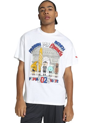 Puma Prınted Erkek T-Shırt 633066-01