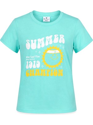 Champion Champıon Kız Çocuk T-Shırt 404939-BS049