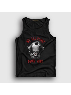Presmono Unisex Siyah Float Pennywise Stephen King It Atlet