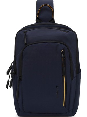 Derimod Unisex Lacivert Kumaş Sırt Çantası 26SBD30106F