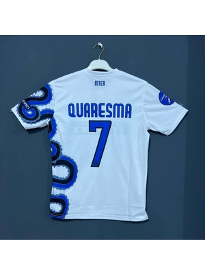Candy Cup Inter Dragon Qaresma Beyaz 2026/2027 Yeni Sezon 7 Numara Yeni Yetişkin  Forması  (Yeni)