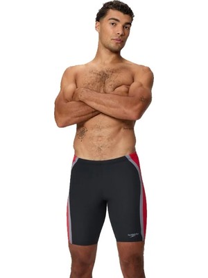 Speedo Solıd Splıce Jam Am Blk/red Mayo 8-A000156003