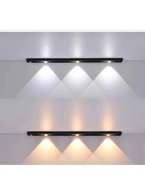 Empressco Mutfak Tezgah Altı Dekoratif Şarjlı LED Aydınlatma Armatür 40 cm Otomatik Harekete