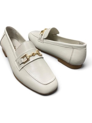 Desimod Içi Dışı Hakiki Deri Ortopedik Taban Babet Kadın Ayakkabı