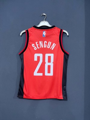 Candy Cup Kırmızı Sengun 2026/2027 Yeni Sezon 28 Numara Basketbol Yeni Yetişkin  Forması