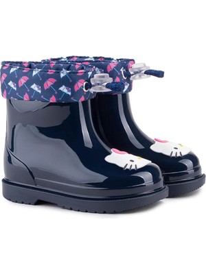 Igor W10261 K Bimbi Hello Kitty Yağmur Lacivert Çocuk Çizme