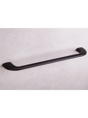 Uzun Havluluk Siyah Renk 21X71X441 mm
