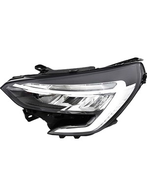 Ozka Concept Far Sağ Motorlu LED Siyah Çıtalı Renault Clio V Hatcback 20-23 Touch Model Ballast Beyin Dahil Ayf