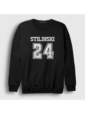 Presmono Unisex Siyah Stiles Stilinski Dizi Teen Wolf Sweatshirt