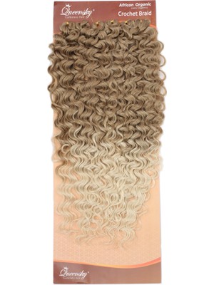 Uravas Store Queensky Afro Daası  / 75CM / 240GR / Kumral Platin Ombre