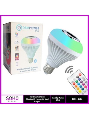 Hobilinka Dempower Müzikli Bluetooth Ampul