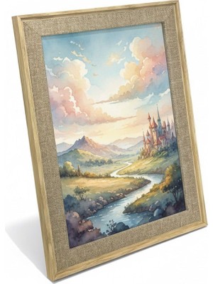 Ozka Concept Efemark 20 * 30 cm Ahşap Resim Çerçevesi Bej