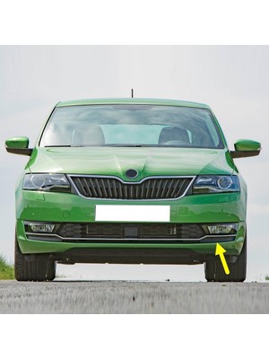 Ozka Concept Ön Tampon Sol Sis Farı Kapağı Kromlu 5JA807681B Skoda Rapid 2017-2020