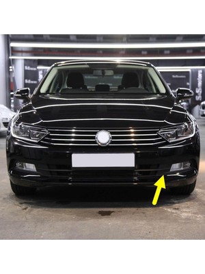 Ozka Concept Ön Sol Sis Farı Çerçevesi Kromsuz 3G0854661 Vw Passat B8 2015-2019