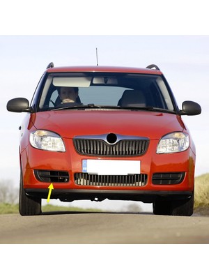 Ozka Concept Ön Tampon Sağ Kapak Sissiz 5J0807368 Skoda Fabia 2 Makyajsız 2007-2010