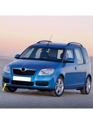 Ozka Concept Ön Tampon Sağ Kapak Sissiz 5J0807368 Skoda Roomster 2006-2010