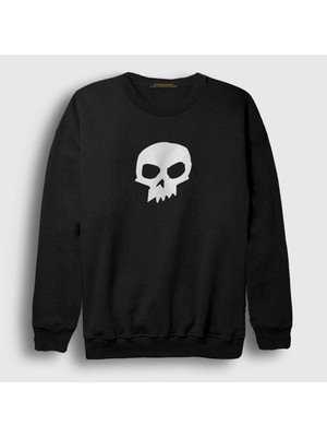 Presmono Unisex Siyah Sid Skull Toy Story Sweatshirt