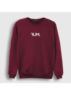 Presmono Unisex Bordo Bum Gym Spor Chris Bumstead Sweatshirt