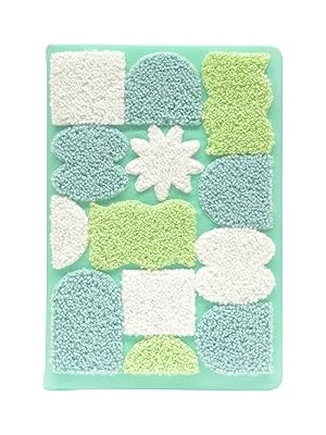 Uravas Store Mynote A5 Çiçek Nakışlı Defter Mavi 80 Yp