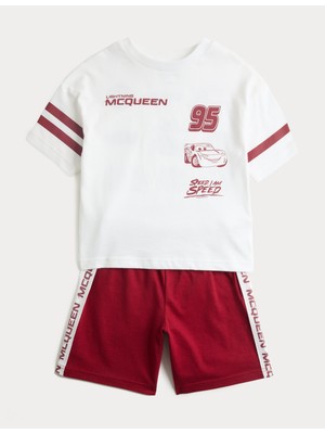 Marks & Spencer Disney Cars Pamuklu Pijama Takımı