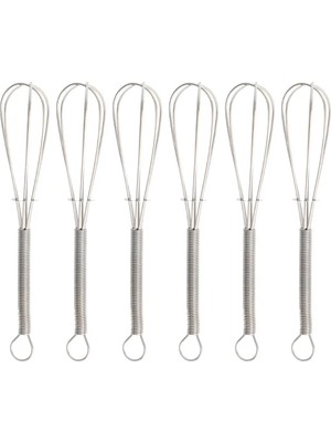 Ozka Concept 6'lı Çırpıcı Şeklinde Çay Kaşığı Seti, Paslanmaz Çelik, Metalik, 12 Cm, Bulaşık Makinesinde Yıkanam