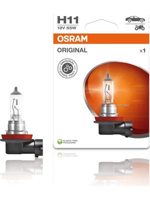 Ozka Concept Ampul H11 12V 55W Uzun Huzme Far ‎64211-01B