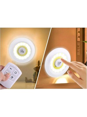 Ozka Concept 3lü Kumandalı Kabin LED Set Gece Lambası Heroled Mutfak Tezgah Altı Dolap Içi Kabin Altı Banyo Aydı