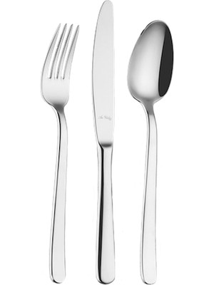 Ozka Concept Aryıldız Kristal 84 Parça 12 Kişilik Çatal Kaşık Takımı