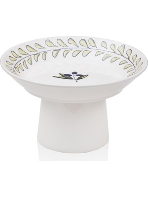 Ozka Concept [marka] Olivos Ayaklı Servis Tabağı 20 cm
